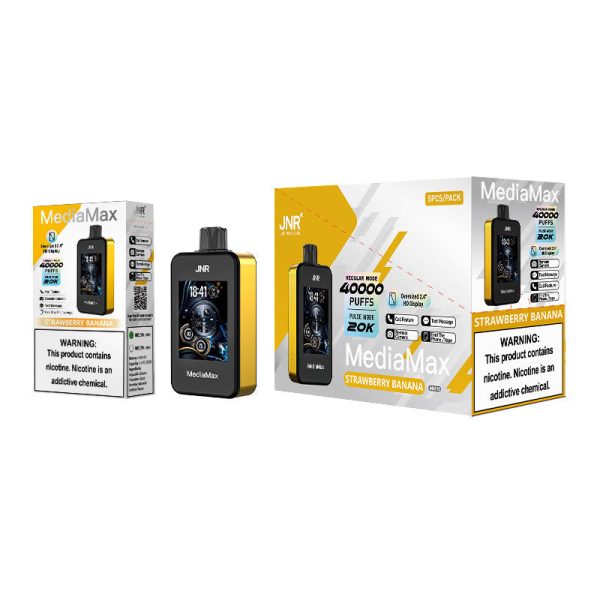 Wholesale Newest Jnr Vape watch 30000 Game Vape Multi Function Music Vape Disposable Vape Pen Mediamax 40000 Puffs Phone Call Magic Watch Vape-1000mAh Battery, 21ml E-liquid, Multiple Nicotine 10 Flavors - 图片 4