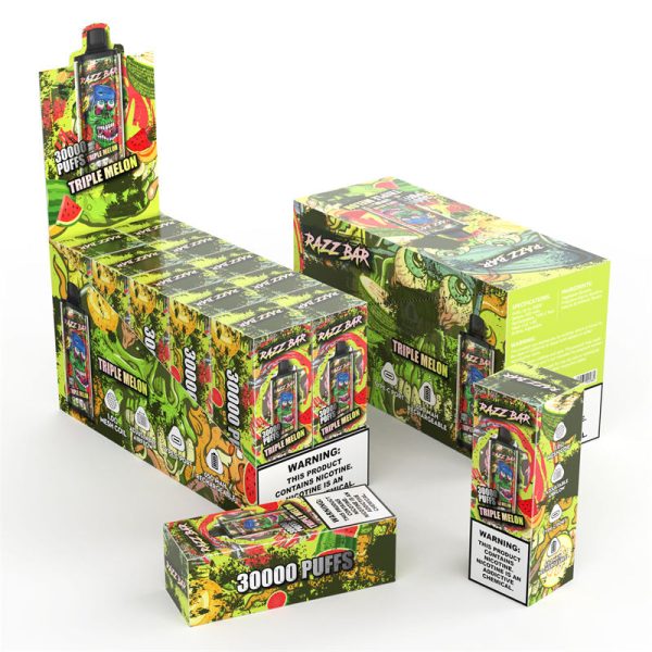RAZZ BAR 30000 Puffs Disposable Electronic e Cigarette Wholesale I Vape 30K Puff Vaper 650mAh 30ml - 图片 7