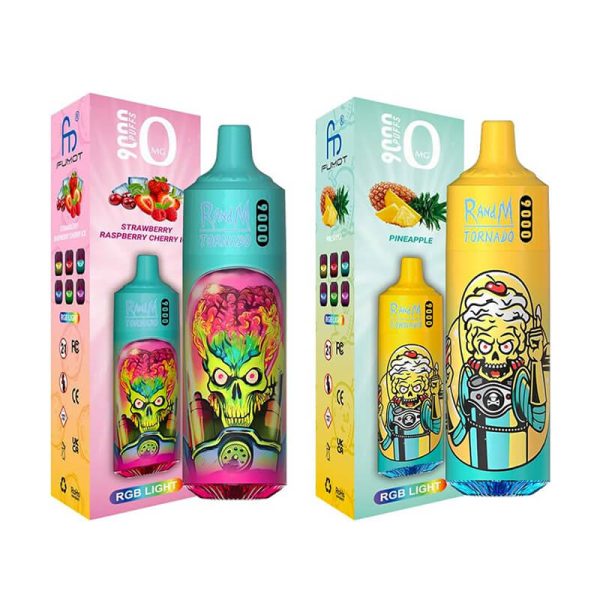 RandM Tornado 9000 Puffs Disposable Vape Fumot 9K Puff - 图片 2