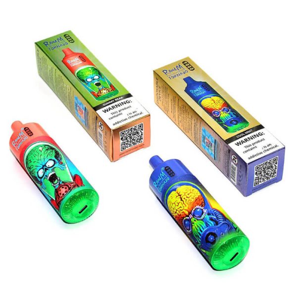 RandM Tornado 9000 Puffs Disposable Vape Fumot 9K Puff - 图片 5