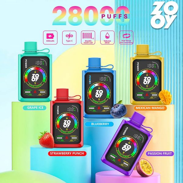 Zooy Power 28000 PUFF Disposable Vape In Sales - 图片 10