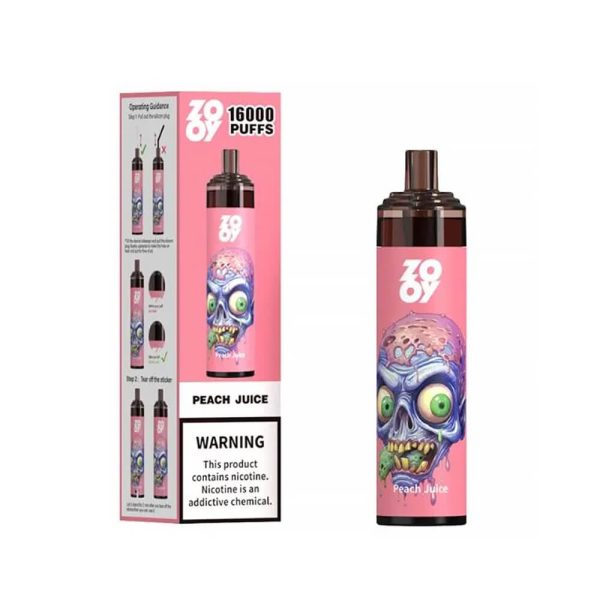 ZOOY Tornado 16000 PUFF Disposable Vape In Sales - 图片 3