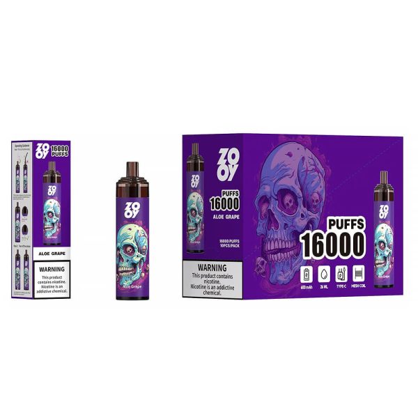 ZOOY Tornado 16000 PUFF Disposable Vape In Sales - 图片 8
