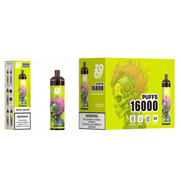 ZOOY Tornado 16000 PUFF Disposable Vape In Sales - 图片 6