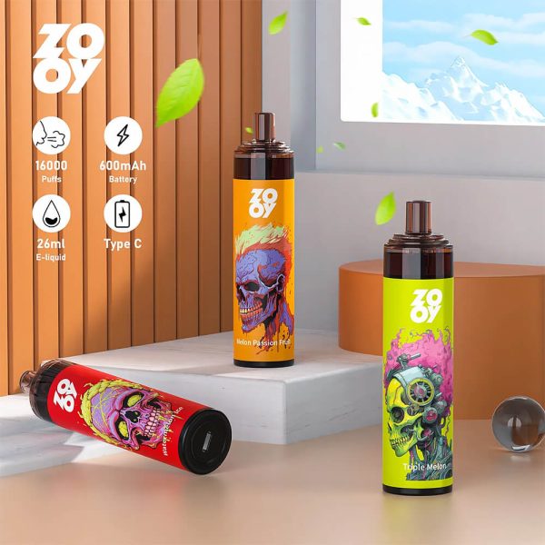 ZOOY Tornado 16000 PUFF Disposable Vape In Sales - 图片 2