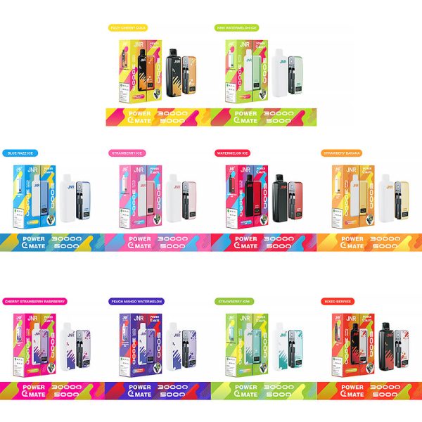 JNR PowerMate 30000 Puffs Disposable Vape In Sales - 图片 12