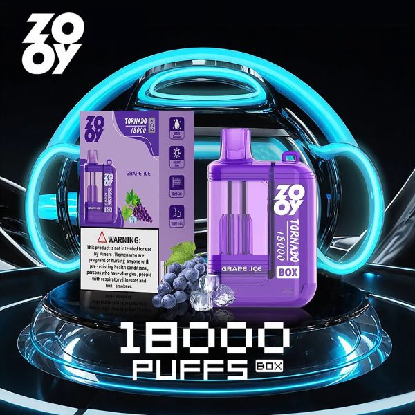 ZOOY TORNADO 18000 PUFF Disposable Vape In Sales - 图片 2