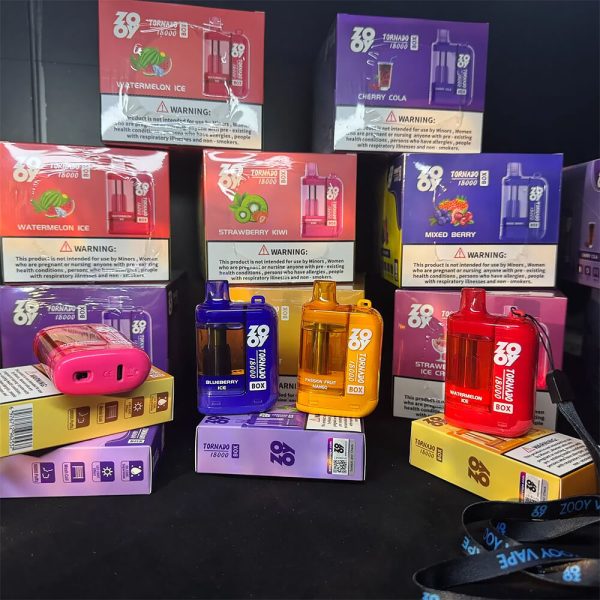ZOOY TORNADO 18000 PUFF Disposable Vape In Sales - 图片 9